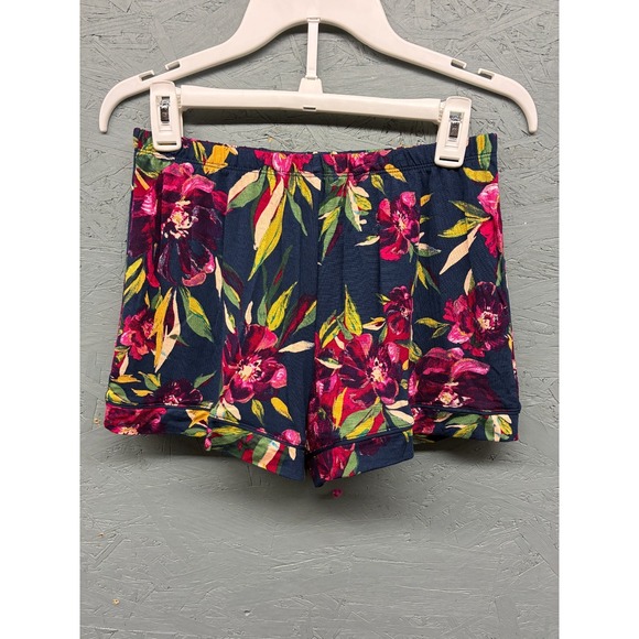 Stars Above Pajama Top Women’s XS Navy Blue Floral Modal Button Up Sleepwear NWT - Picture 10 of 13